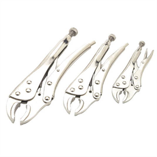Wilmar Corp. / Performance Tool 3 Pc Lock Grip Plier Set