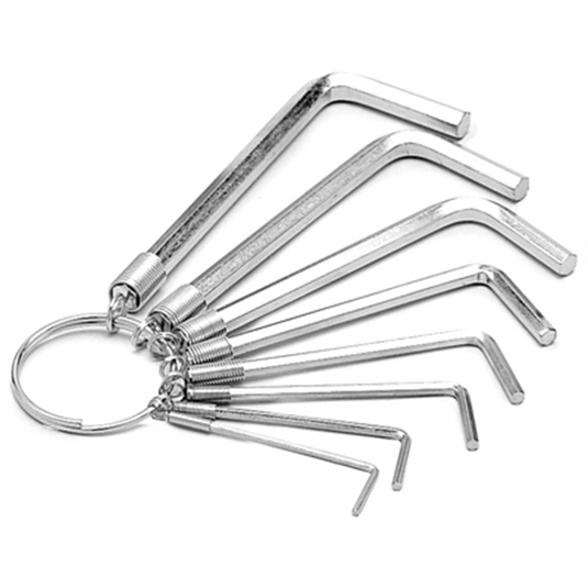 Wilmar Corp. / Performance Tool 8 Pc SAE Hex Key Wrench Set