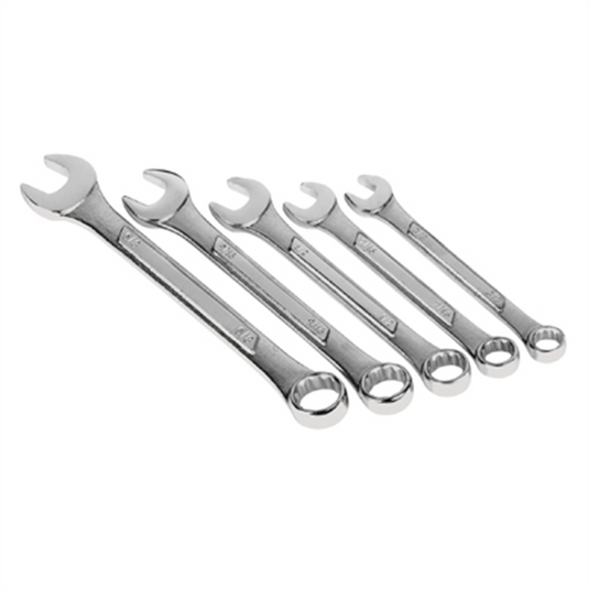 5 Pc SAE Comb Wr Set