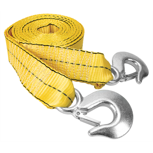 Performance Tool 2"" x 15' Tow Strap w/ Hooks