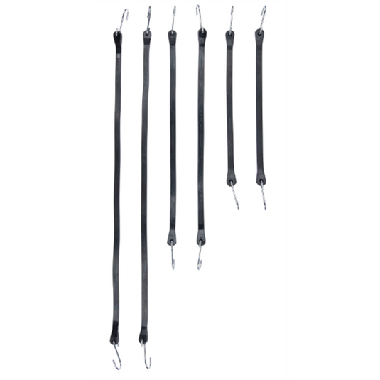 Performance Tool 6pc Tarp Strap Assortment