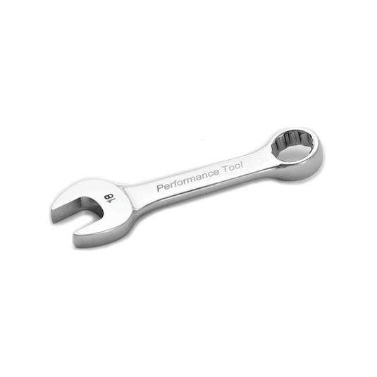 Wilmar Corp. / Performance Tool 18mm Full Polish Stubby Cmb Wr