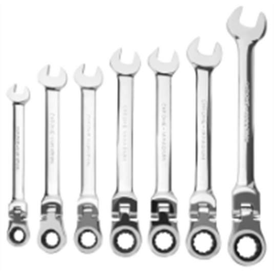 Wilmar Corp. / Performance Tool 7-pc SAE Flex Head Ratcheting