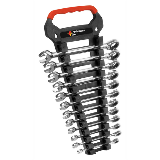 Wilmar Corp. / Performance Tool 12 pc MET ratcheting Wr set