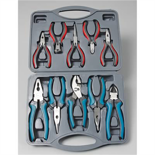 Wilmar Corp. / Performance Tool 10 PC MINI & REGULAR PLIER SET