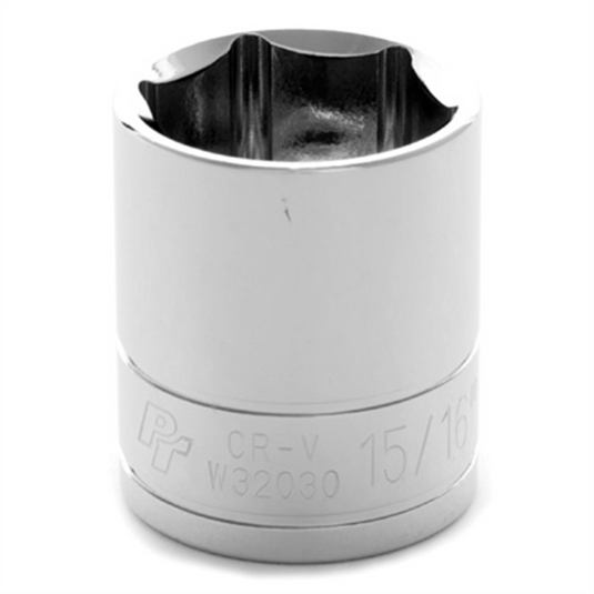 Wilmar Corp. / Performance Tool 1/2"" Dr 6pt Std. Socket 15/16