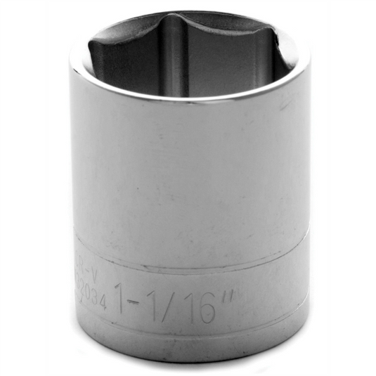 Wilmar Corp. / Performance Tool 1/2"" Dr 6pt Std. Socket 1-1/16