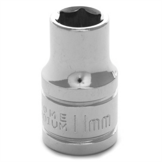 Wilmar Corp. / Performance Tool 1/2"" Dr 6pt Std. Socket 11mm