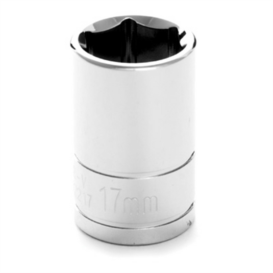 Wilmar Corp. / Performance Tool 1/2"" Dr 6pt Std. Socket 17mm
