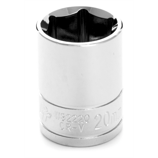 Wilmar Corp. / Performance Tool 1/2"" Dr 6pt Std. Socket 20mm