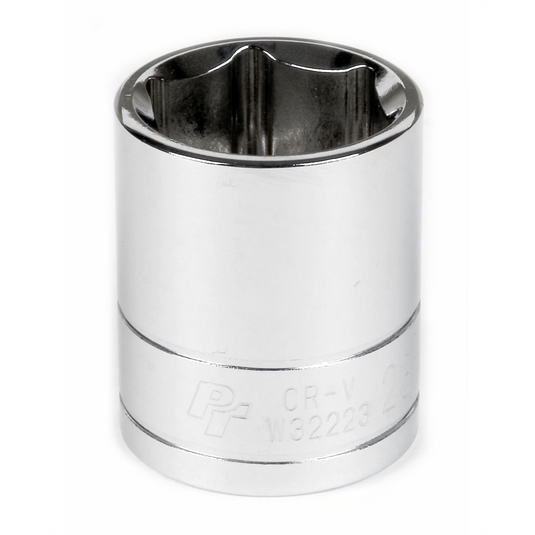 Wilmar Corp. / Performance Tool 1/2"" Dr 6pt Std. Socket 23mm