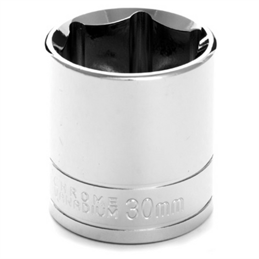 Wilmar Corp. / Performance Tool 1/2"" Dr 6pt Std. Socket 30mm