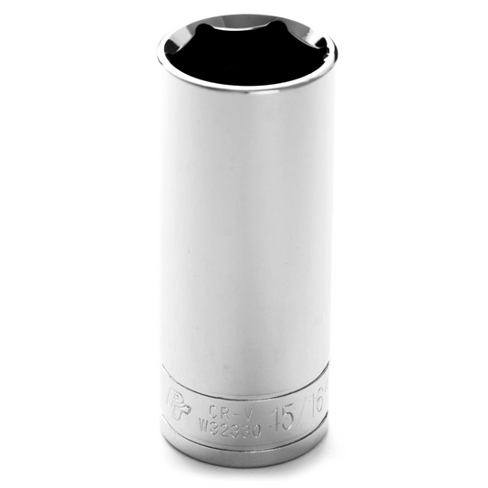 Wilmar Corp. / Performance Tool 1/2"" Dr 6pt Deep Socket 15/16