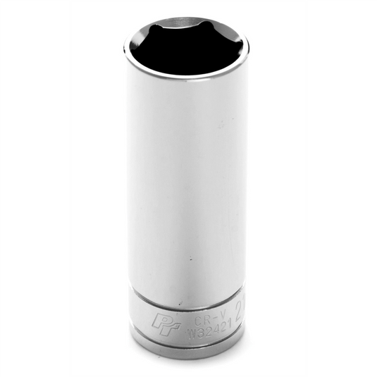 Wilmar Corp. / Performance Tool 1/2"" Dr 6pt Deep Socket 21mm