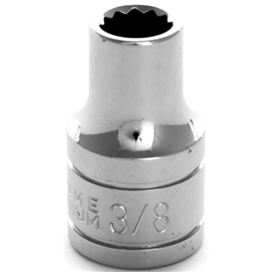 Wilmar Corp. / Performance Tool 1/2"" Dr 12pt Stndrd Skt 3/8