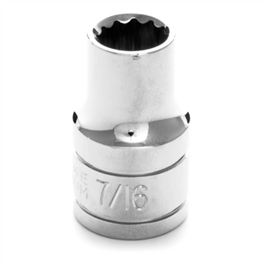 Wilmar Corp. / Performance Tool 1/2"" Dr 12pt Stndrd Skt 7/16