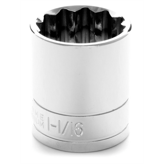 Wilmar Corp. / Performance Tool 1/2"" Dr 12pt Stndrd Skt 1-1/16