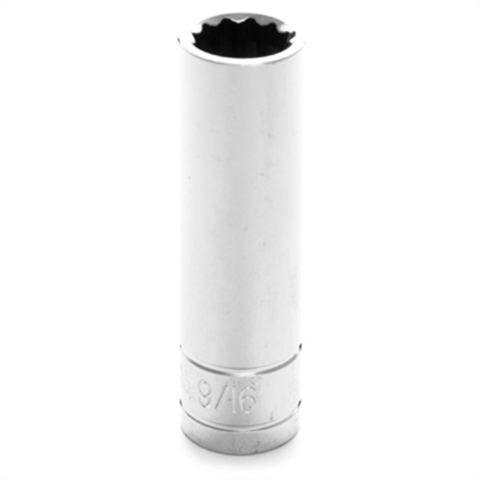 Wilmar Corp. / Performance Tool 1/2"" Dr 12pt Deep Skt 9/16