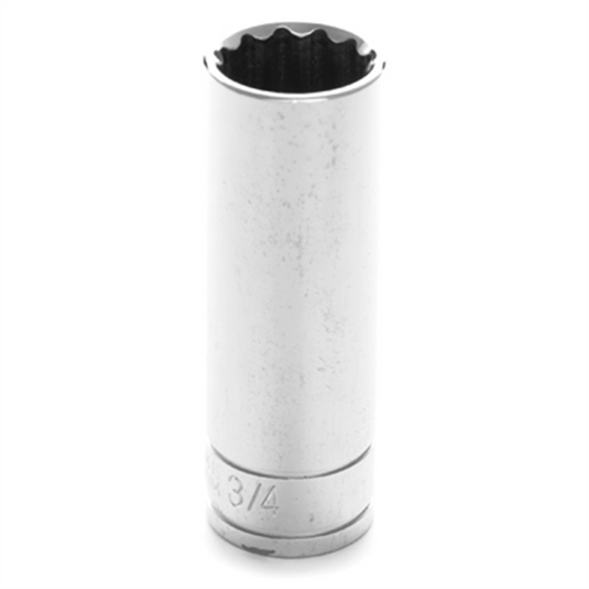 Wilmar Corp. / Performance Tool 1/2"" Dr 12pt Deep Skt 3/4