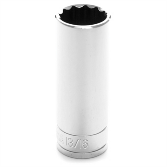 Wilmar Corp. / Performance Tool 1/2"" Dr 12pt Deep Skt 13/16