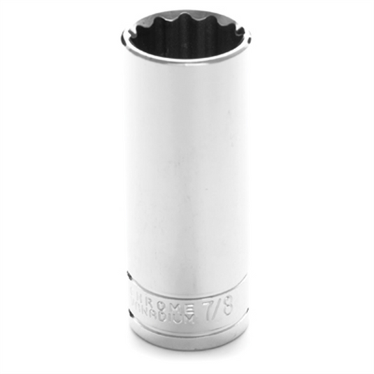 Wilmar Corp. / Performance Tool 1/2"" Dr 12pt Deep Skt 7/8