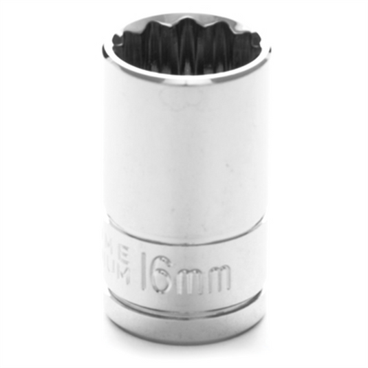 Wilmar Corp. / Performance Tool 1/2"" Dr 12pt Stndrd Skt 16mm