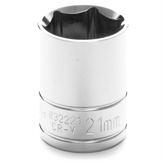 Wilmar Corp. / Performance Tool 1/2"" Dr 12pt Stndrd Skt 21mm