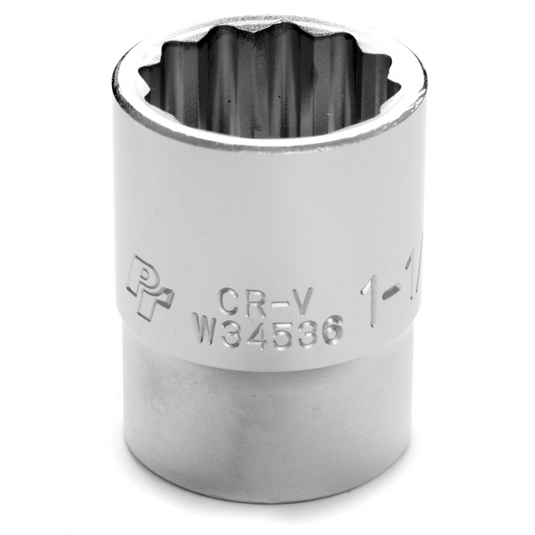 Wilmar Corp. / Performance Tool 3/4"" Dr 12pt Std Socket 1-1/8