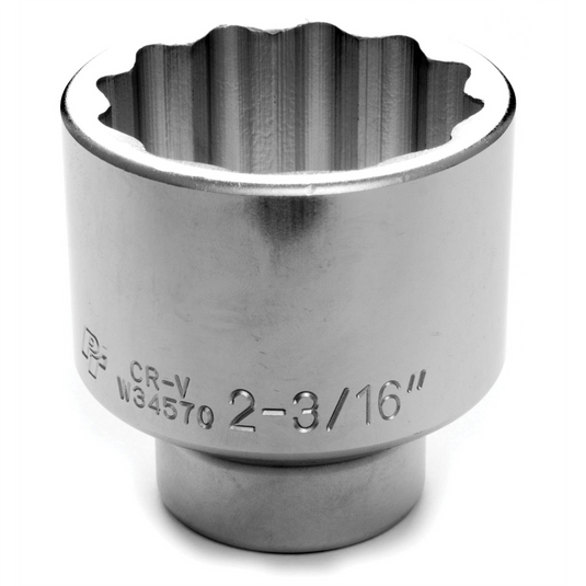 Wilmar Corp. / Performance Tool 3/4"" Dr 12pt Std Socket 2-3/16