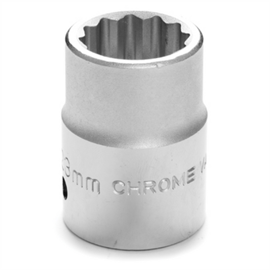 Wilmar Corp. / Performance Tool 3/4"" Dr 12pt Std Socket 23mm