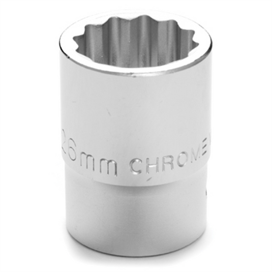 Wilmar Corp. / Performance Tool 3/4"" Dr 12pt Std Socket 26mm