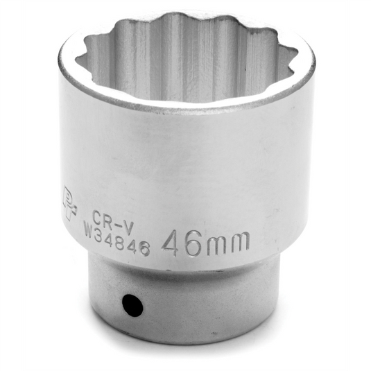 Wilmar Corp. / Performance Tool 3/4'' Dr 12pt Std Socket 46mm