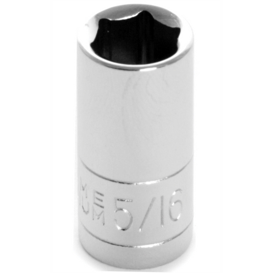 Wilmar Corp. / Performance Tool 1/4'' Dr 6pt Std. Socket 5/16