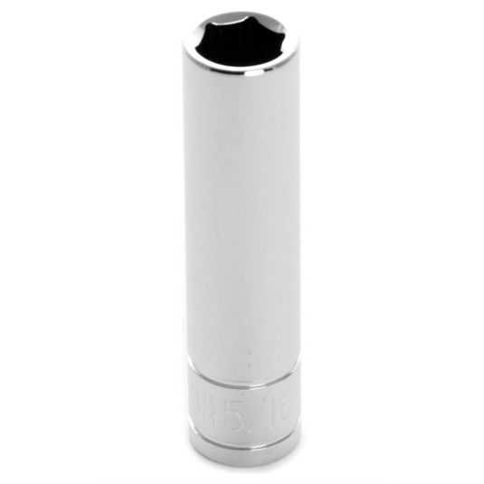 Wilmar Corp. / Performance Tool 1/4'' Dr 6pt Deep Socket 5/16