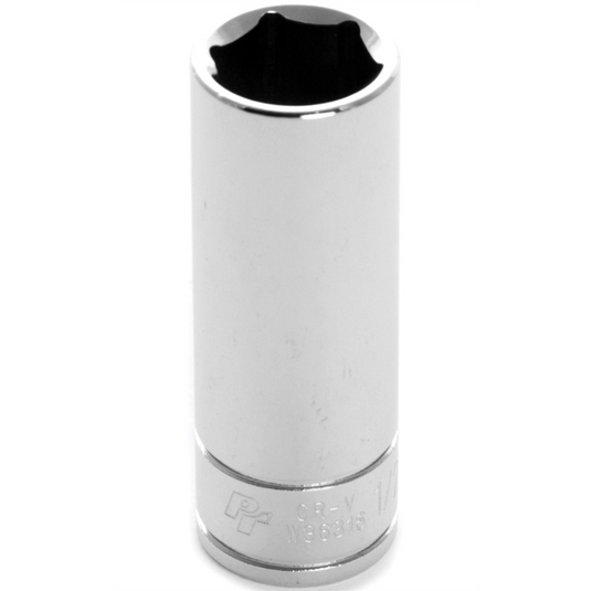 Wilmar Corp. / Performance Tool 1/4'' Dr 6pt Deep Socket 1/2
