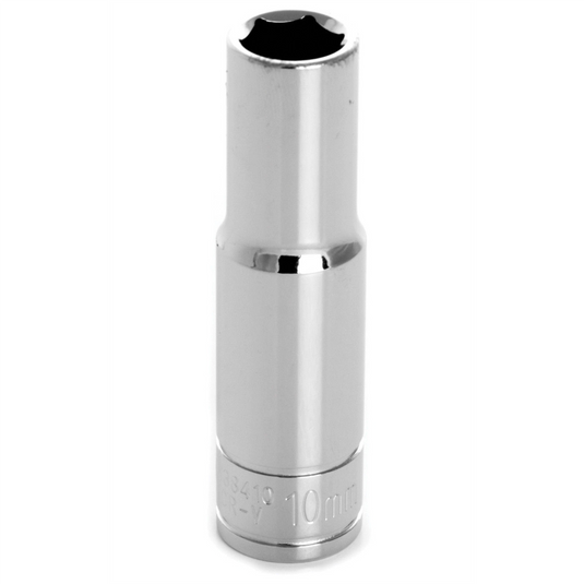 Wilmar Corp. / Performance Tool 3/8'' Dr 6pt Deep Socket 10mm