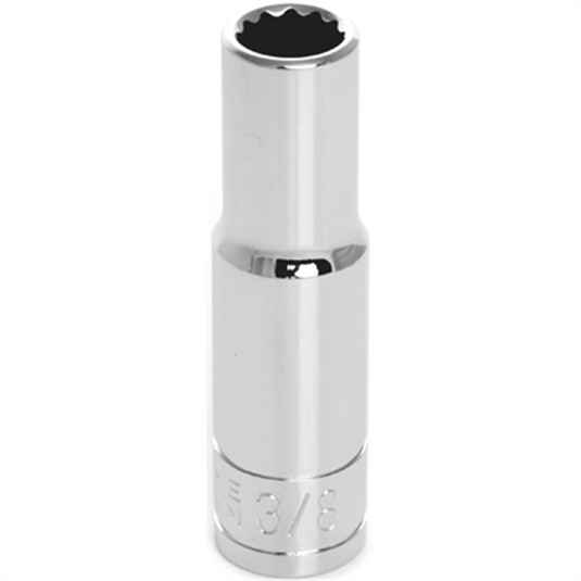 Wilmar Corp. / Performance Tool 3/8'' Dr 12pt Deep Socket 3/8