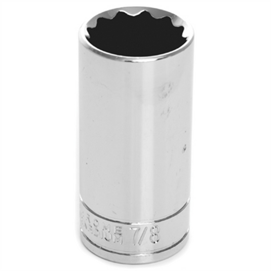 Wilmar Corp. / Performance Tool 3/8'' Dr 12pt Deep Socket 7/8