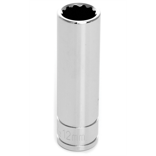 Wilmar Corp. / Performance Tool 3/8"" Dr 12pt Deep Sckt 12mm