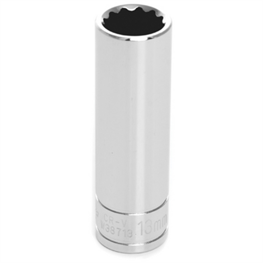 Wilmar Corp. / Performance Tool 3/8"" Dr 12pt Deep Sckt 13mm