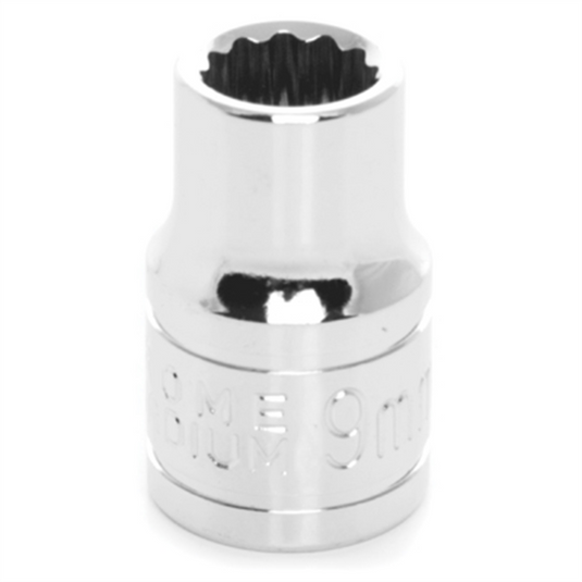 Wilmar Corp. / Performance Tool 3/8"" Dr 12pt Stndrd Sckt 9mm