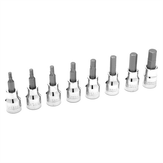 Wilmar Corp. / Performance Tool 8 PC 3/8'' DR SAE HEX BIT SET