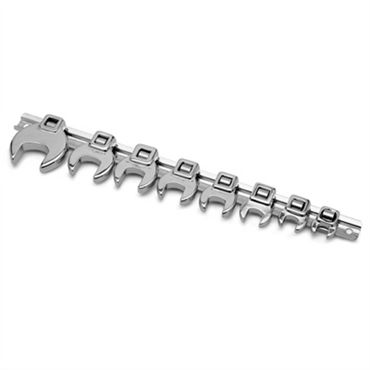 Wilmar Corp. / Performance Tool OPEN END CROWFOOT WRENCH SET 10 PC SAE