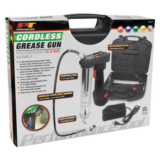Wilmar Corp. / Performance Tool 14.4V Cordless Grease Gun