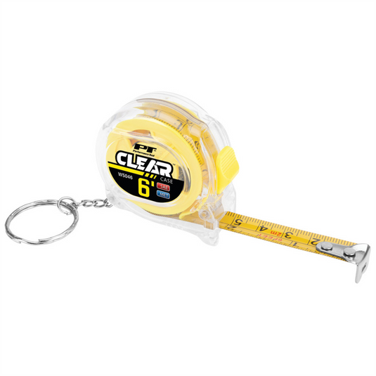 Wilmar Corp. / Performance Tool 6' X 1/2"" Clear Tape Measure