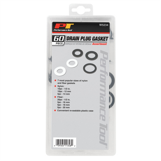 Wilmar Corp. / Performance Tool 60 pc. Drain Plug Gasket Assortment