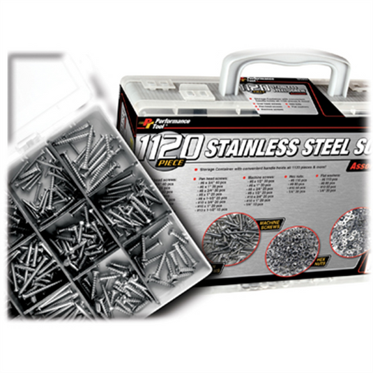 Wilmar Corp. / Performance Tool 1120pc Hardware Assortment