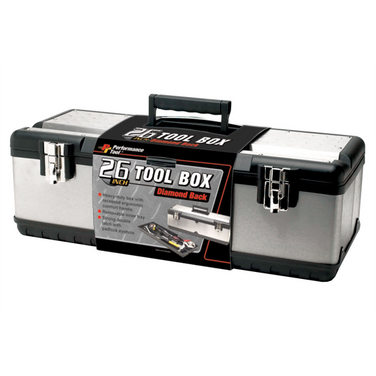 Wilmar Corp. / Performance Tool 26 in. Steel Tool Box
