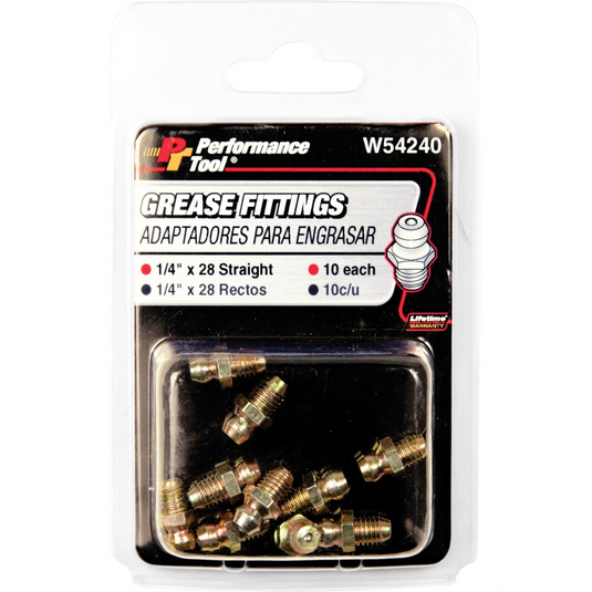 Wilmar Corp. / Performance Tool 10PK 1/4-28 Grease Fittings