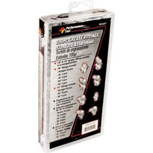 Wilmar Corp. / Performance Tool 100pc STD. Grease Fitting Asso
